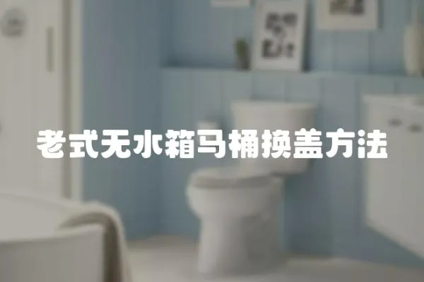 老式無水箱馬桶換蓋方法
