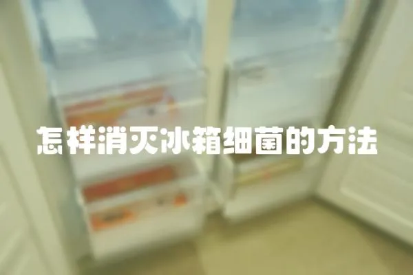 怎樣消滅冰箱細(xì)菌的方法