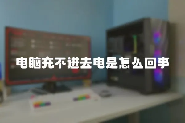 電腦充不進去電是怎么回事
