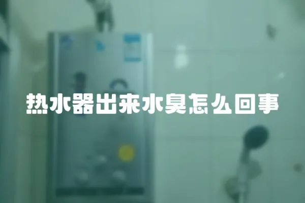 熱水器出來水臭怎么回事