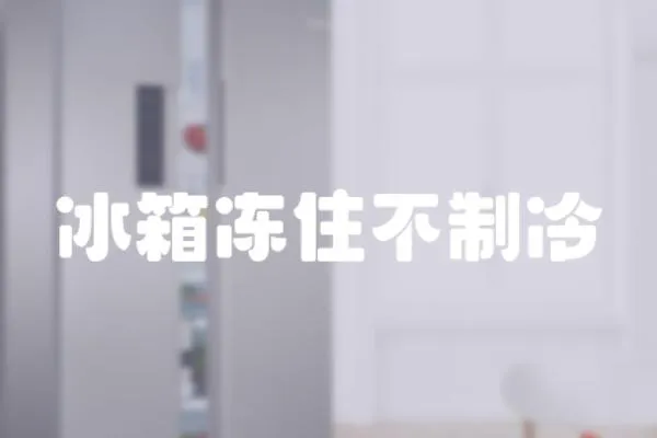 冰箱凍住不制冷