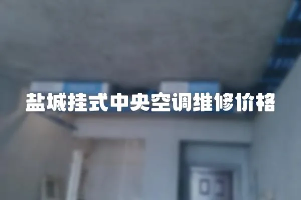 鹽城掛式中央空調(diào)維修價(jià)格