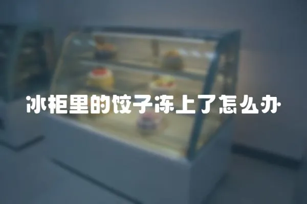 冰柜里的餃子凍上了怎么辦