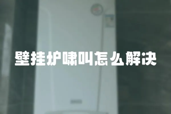 壁掛爐嘯叫怎么解決