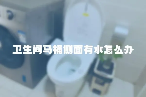衛生間馬桶側面有水怎么辦