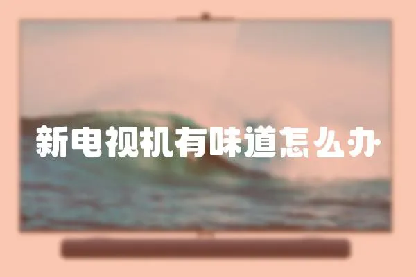 新電視機有味道怎么辦