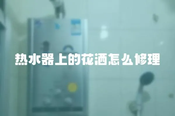 熱水器上的花灑怎么修理