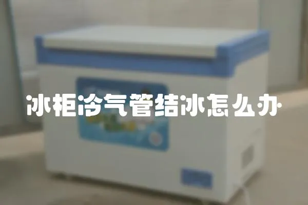 冰柜冷氣管結冰怎么辦