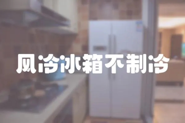 風冷冰箱不制冷
