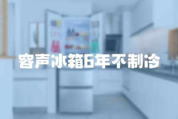 容聲冰箱6年不制冷