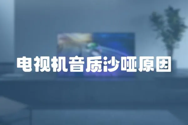 電視機音質沙啞原因