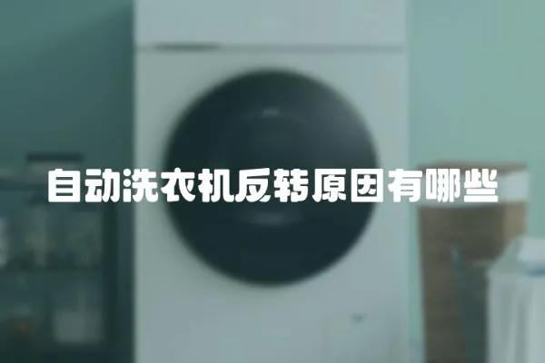 自動洗衣機反轉原因有哪些