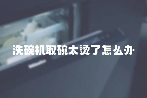 洗碗機(jī)取碗太燙了怎么辦