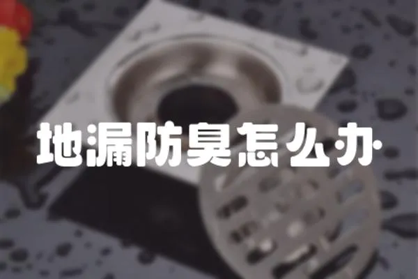 地漏防臭怎么辦