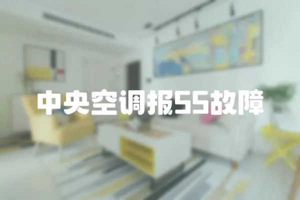 中央空調(diào)報55故障