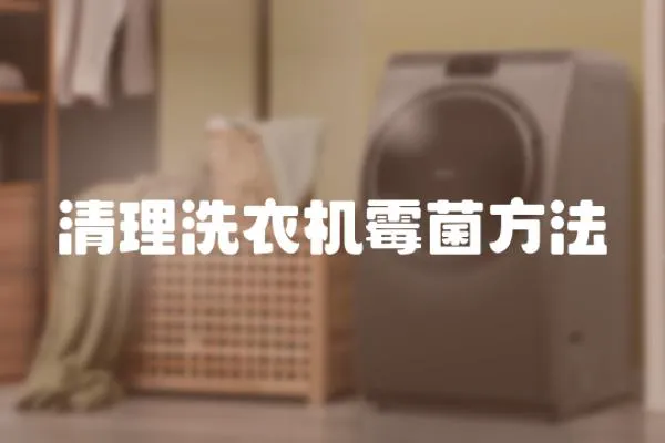 清理洗衣機霉菌方法