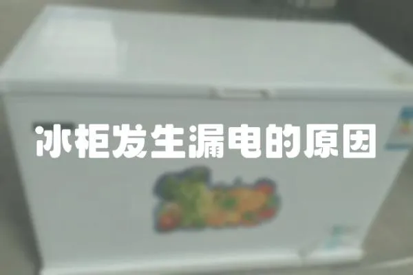 冰柜發生漏電的原因