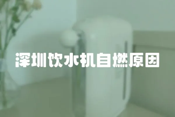 深圳飲水機自燃原因