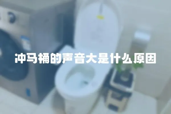 沖馬桶的聲音大是什么原因