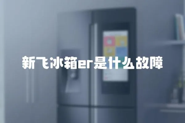 新飛冰箱er是什么故障