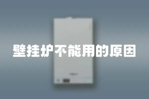 壁掛爐不能用的原因