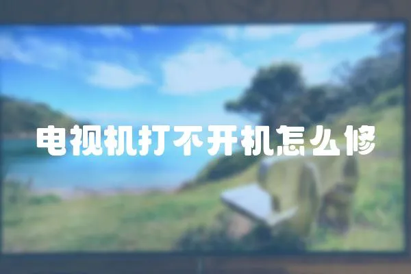 電視機打不開機怎么修
