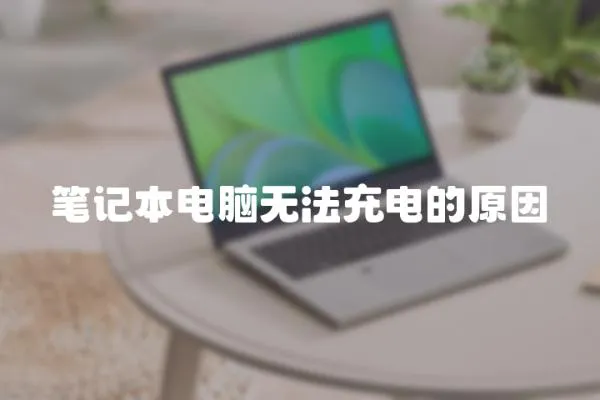 筆記本電腦無法充電的原因