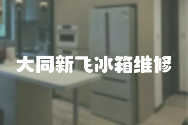 大同新飛冰箱維修