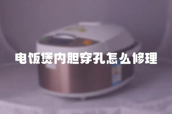 電飯煲內膽穿孔怎么修理