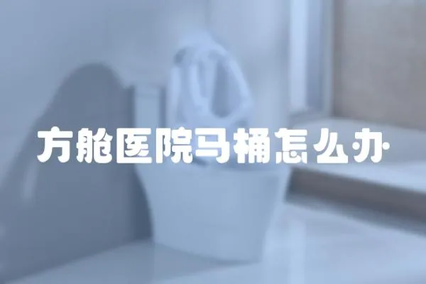 方艙醫院馬桶怎么辦