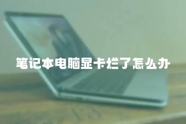 筆記本電腦顯卡爛了怎么辦