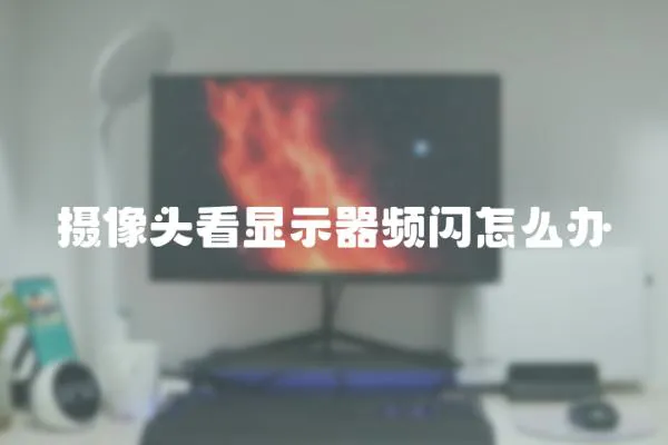 攝像頭看顯示器頻閃怎么辦