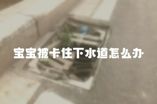 寶寶被卡住下水道怎么辦