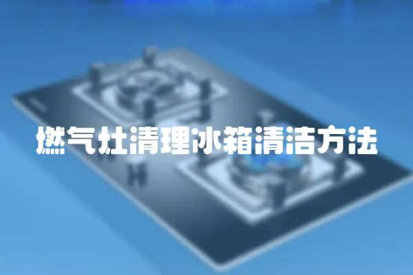 燃氣灶清理冰箱清潔方法
