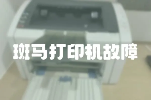 斑馬打印機故障