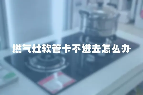 燃?xì)庠钴浌芸ú贿M(jìn)去怎么辦