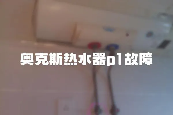 奧克斯熱水器p1故障