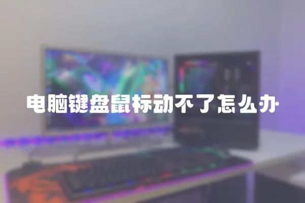 電腦鍵盤鼠標動不了怎么辦