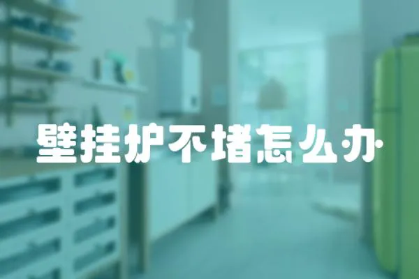 壁掛爐不堵怎么辦