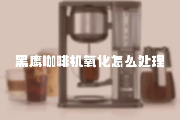 黑鷹咖啡機(jī)氧化怎么處理
