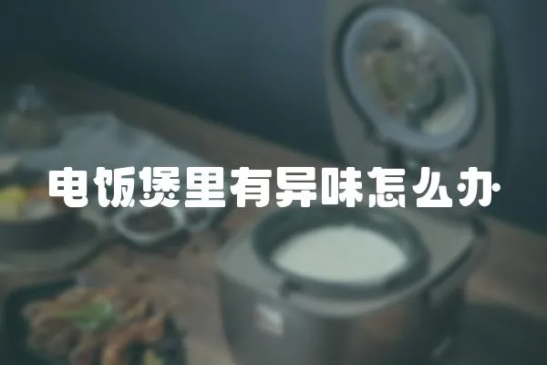 電飯煲里有異味怎么辦