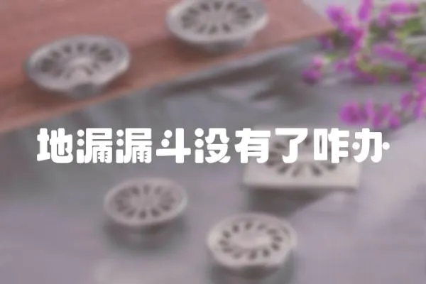 地漏漏斗沒有了咋辦