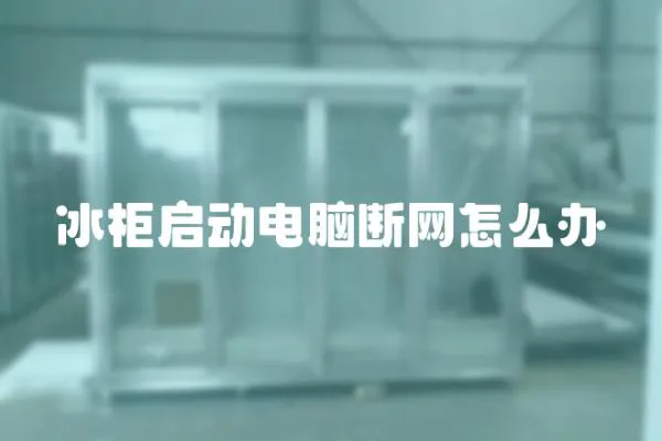 冰柜啟動(dòng)電腦斷網(wǎng)怎么辦