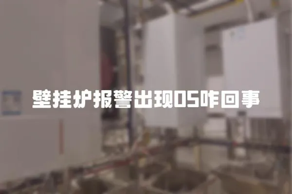 壁掛爐報警出現05咋回事
