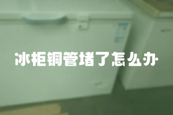 冰柜銅管堵了怎么辦