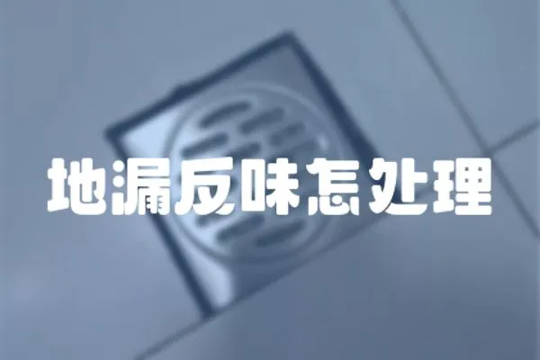 地漏反味怎處理