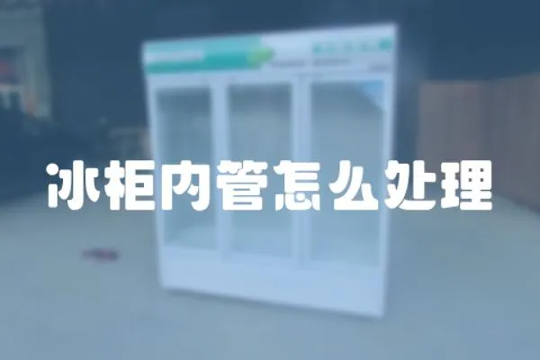 冰柜內管怎么處理