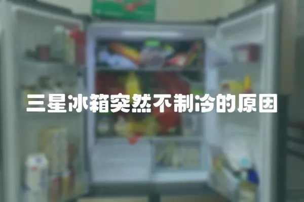三星冰箱突然不制冷的原因
