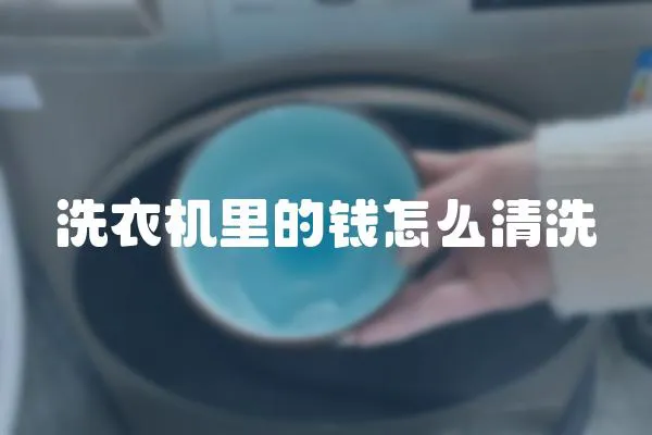 洗衣機里的錢怎么清洗