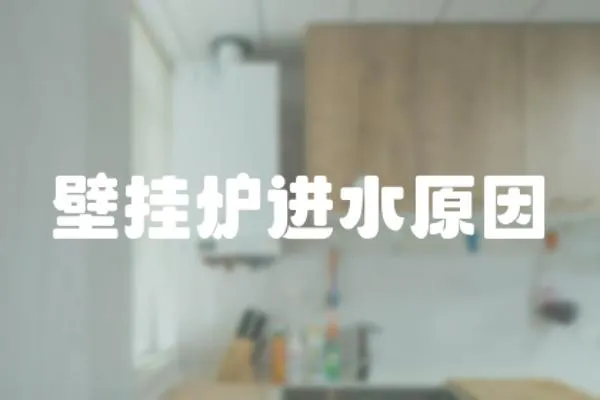 壁掛爐進水原因